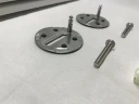 Комплект унитаза CeramaLux 2197 с инсталляцией Tece Base 9400413 с сиденьем Микролифт и Белой клавишей смыва фаянс подвесной