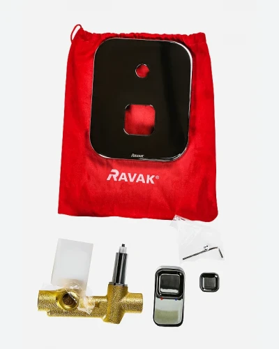 Смеситель для душа Ravak 10° TD 061.00 X070068 Хром латунь встраиваемый