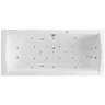 Акриловая ванна Excellent Aquaria Lux Slim 180x80 WAEX.AQU18S.ULTRA.CR цвет Белый с гидромассажем форсунки Хром