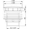 Донный клапан Bette B580-000 Белый