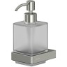 Дозатор для жидкого мыла Whitecross Cubo nickel brushed CU2440NIB Брашированный никель