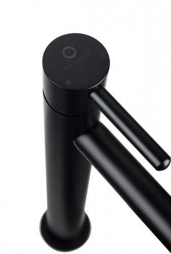 Смеситель для раковины FILARETE Roun FL6020BL цвет Черный матовый