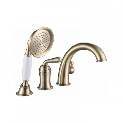 Смеситель на борт ванны Rose R0212Q цвет Бронза