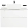 Тумба под раковину BelBagno Etna-H60 80 ETNA-H60-800-2C-SO-BL-P подвесная Bianco Lucido МДФ / ЛДСП
