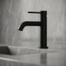 Смеситель для раковины WasserKRAFT Niers 3003BL цвет Черный матовый