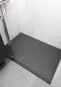 Душевой поддон из искусственного камня Starohome Nordic 100х70 55527371 цвет Черный матовый
