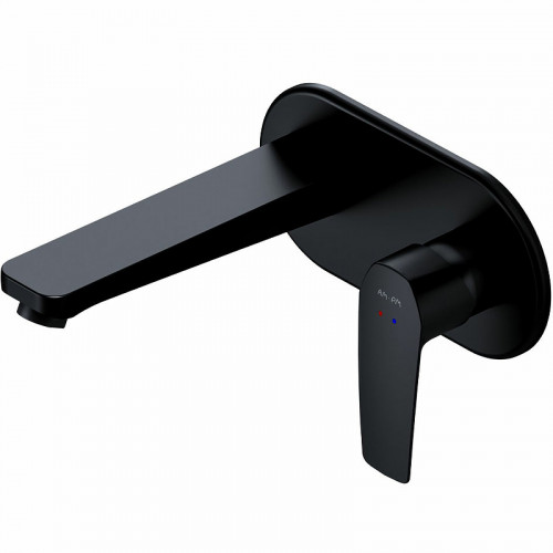 Смеситель для раковины AM.PM Gem F90A72222 Черный матовый латунь встраиваемый