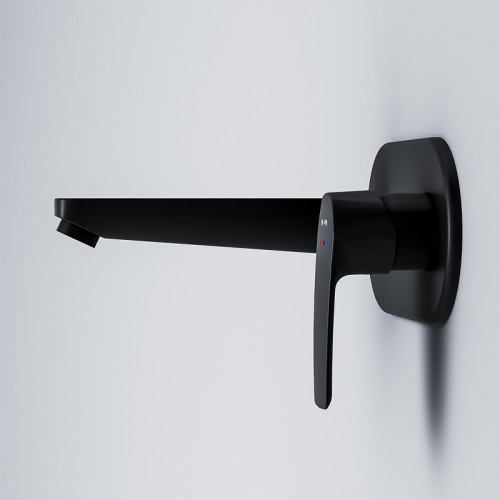 Смеситель для раковины AM.PM Gem F90A72222 Черный матовый латунь встраиваемый