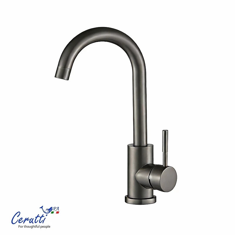 Cмеситель для кухни Ceruttispa Сельсо (Celso II) GG CT12101 12101 цвет Графит