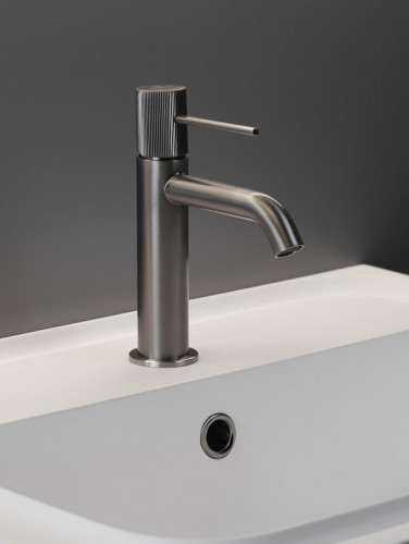 Смеситель для раковины AltroBagno Bilancia 0141 GM цвет Оружейная сталь