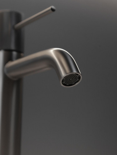 Смеситель для раковины AltroBagno Bilancia 0141 GM цвет Оружейная сталь