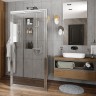 Душевой уголок WasserKRAFT Salm 100x100 27I42 профиль Хром стекло прозрачное