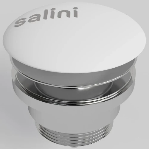 Донный клапан Salini D601 166201G Белый глянцевый