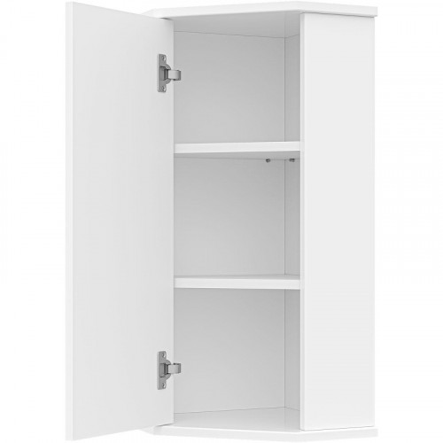 Подвесной шкаф Misty Лилия 34 Э-Лил08034-011бф угловой Белый