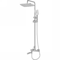 Душевая система BelBagno Acqua ACQUA-VSCM-CRM Хром латунь на стену