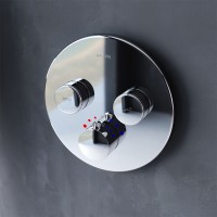 Смеситель для душа AM.PM Inspire 2.0 F50A85700 с термостатом Хром латунь встраиваемый