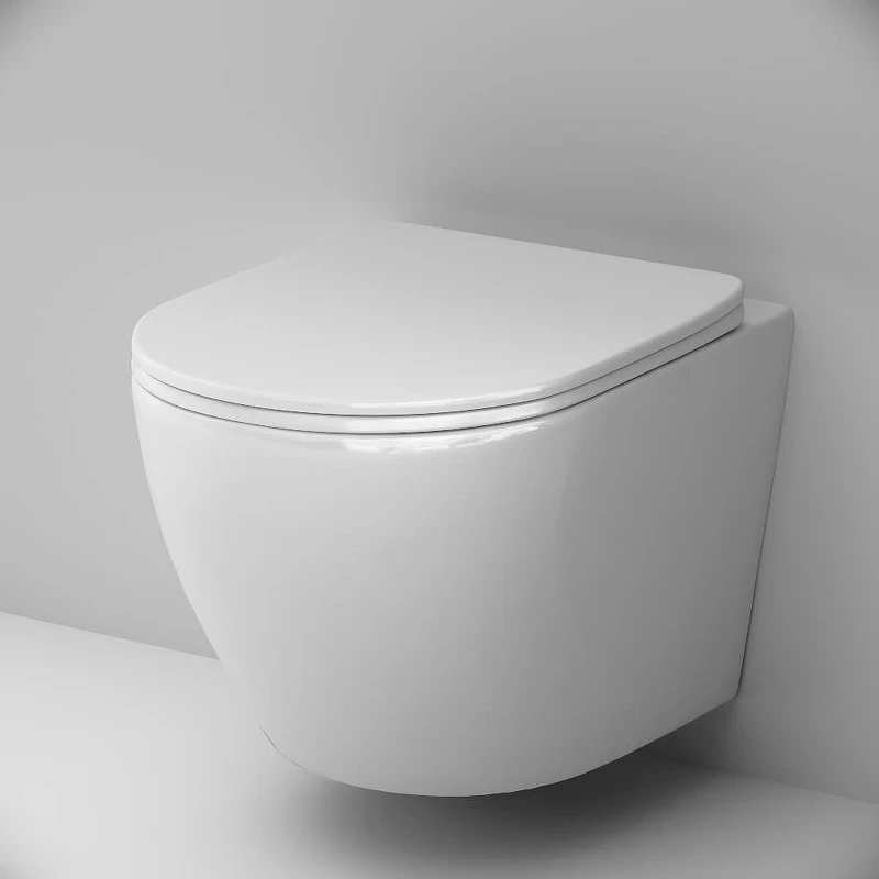 Унитаз AM.PM Like AquaSpin 2.0 C801901SC подвесной цвет Белый с сиденьем Микролифт