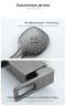 Душевая система Gappo G17-9 G2417-9 Оружейная сталь латунь на стену