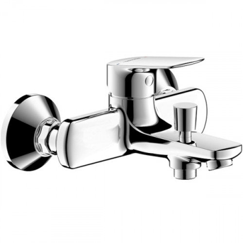 Смеситель для ванны Bravat Rhein F6429564CP-01-ENG Хром латунь на стену
