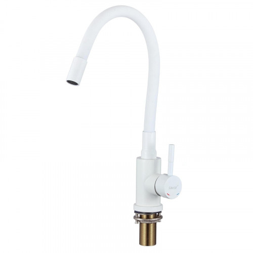 Смеситель для кухни Savol S-3002W-02 цвет Белый