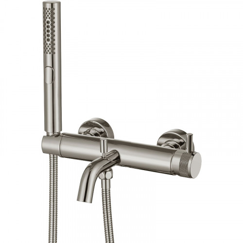 Смеситель для ванны Allen Brau Priority 5.31D10-BN Никель брашированный латунь на стену