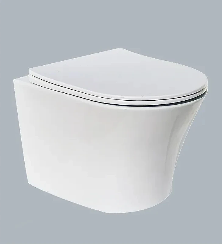 Унитаз Ceruttispa Adige Aria MW CT9245 подвесной Белый матовый с сиденьем Микролифт фарфор подвесной