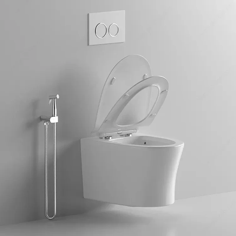 Унитаз Ceruttispa Adige Aria MW CT9245 подвесной Белый матовый с сиденьем Микролифт фарфор подвесной