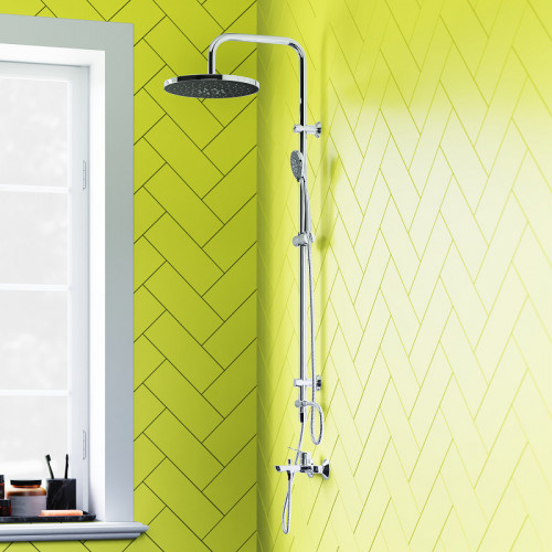 Душевая система Dorff Norma D0710000 Хром латунь на стену