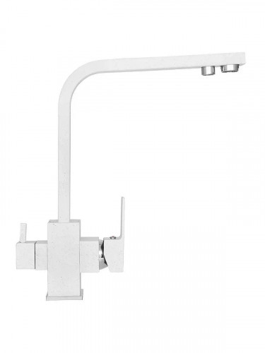 Смеситель для кухни Wisent W4333-3-18 цвет Белый