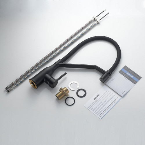 Смеситель для кухни Shevanik S343H-3 цвет Черный