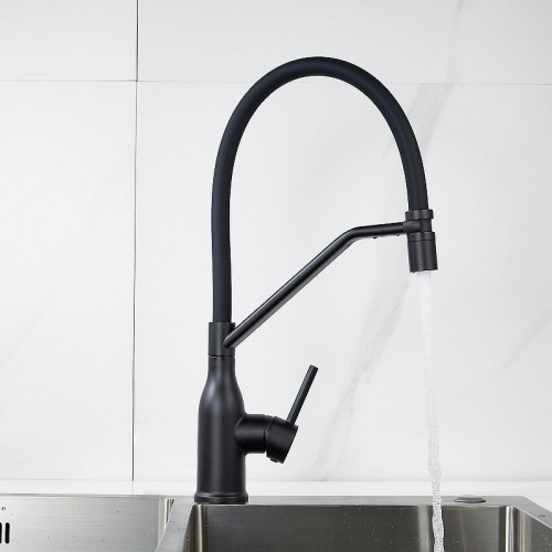 Смеситель для кухни Shevanik S343H-3 цвет Черный