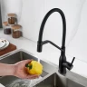 Смеситель для кухни Shevanik S343H-3 цвет Черный