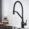 Смеситель для кухни Shevanik S343H-3 цвет Черный