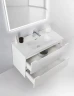 Тумба под раковину BelBagno ETNA 39-800/390-2C-SO-BL-P подвесная Bianco Lucido МДФ / ЛДСП