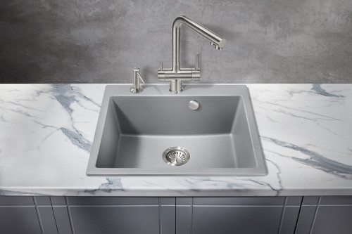 Смеситель для кухни Milacio Ultra MCU.558.SS Нержавеющая сталь нержавеющая сталь