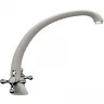 Смеситель для кухни Ulgran Classic U-013-331 Белый латунь
