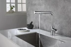 Смеситель для кухни Aquatek Европа AQ1386CR Хром латунь