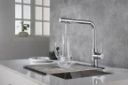 Смеситель для кухни Aquatek Европа AQ1386CR Хром латунь