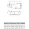 Акриловая ванна Vayer Boomerang 170x90 R Гл000009591 без гидромассажа