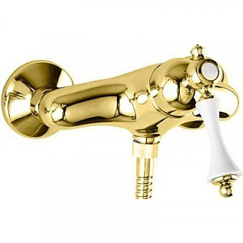 Смеситель для душа Cezares Margot MARGOT-DM-03/24-Bi Золото 24 карат латунь на стену