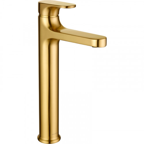 Смеситель для раковины Boheme Spectre 452-MG Золото матовое латунь
