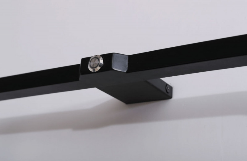 Электрический полотенцесушитель Black&White Universe N-337В 40х101 337BN с полкой Черный матовый нержавеющая сталь