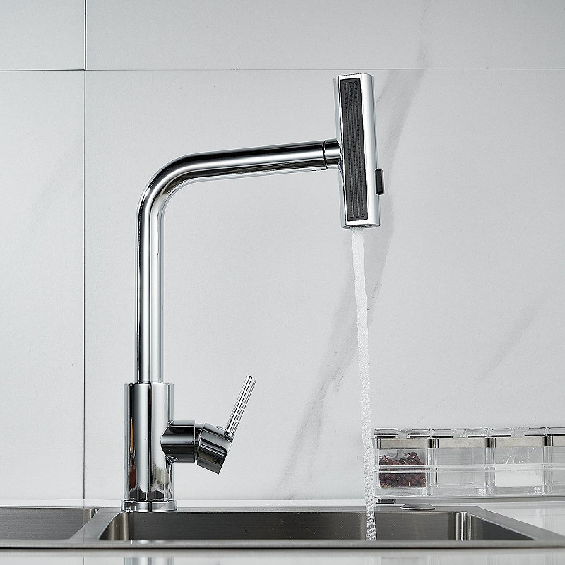 Смеситель для кухни Raffine F203 цвет Хром