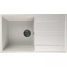 Кухонная мойка Ulgran Quartz Prima 850-01 Жасмин искусственный камень (литьевой мрамор) встраиваемый