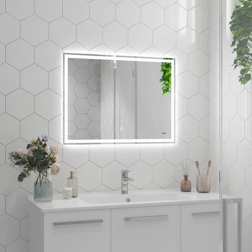 Зеркало Reflection Pretty 800x600 RF5121PR с подсветкой с сенсорным выключателем и диммером стекло