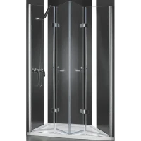 Душевая дверь в нишу Cezares ELENA-W-BS-22-180-C-Cr профиль Хром стекло прозрачное