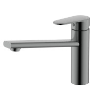 Смеситель для кухни Aquatek Ника AQ1880BGM цвет Оружейная сталь