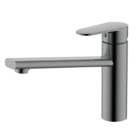Смеситель для кухни Aquatek Ника AQ1880BGM цвет Оружейная сталь