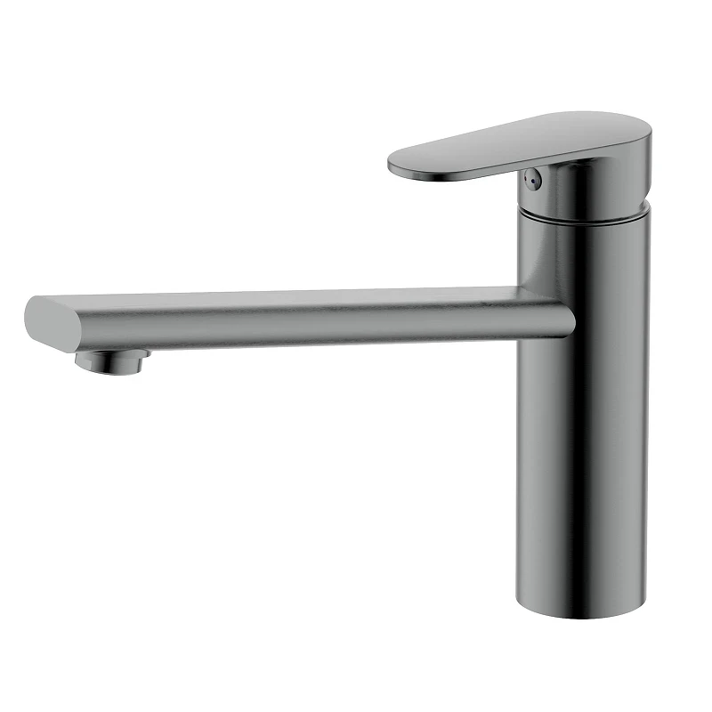 Смеситель для кухни Aquatek Ника AQ1880BGM цвет Оружейная сталь