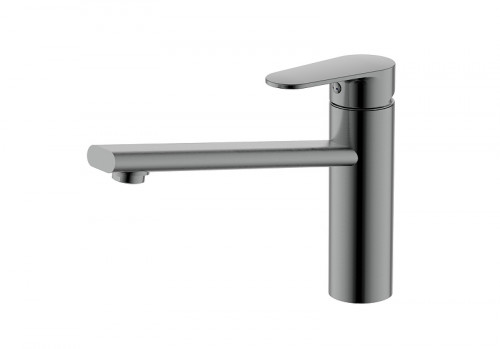 Смеситель для кухни Aquatek Ника AQ1880BGM цвет Оружейная сталь